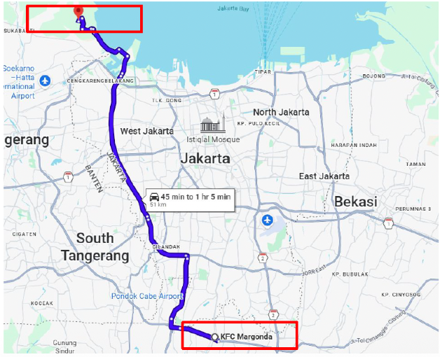 Panduan titik jemput KFC Margonda - gambar 2